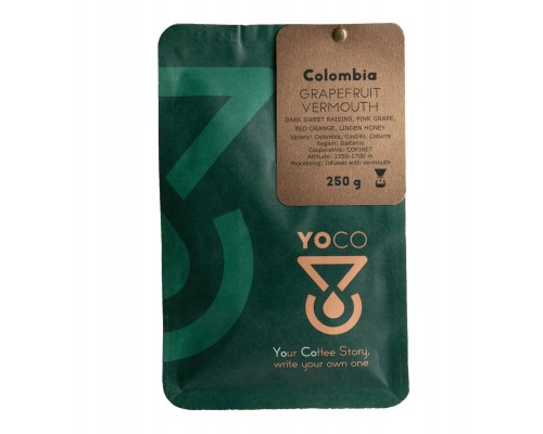 YoCo Coffee Colombia Grapefruit Vermouth Filtr 250g