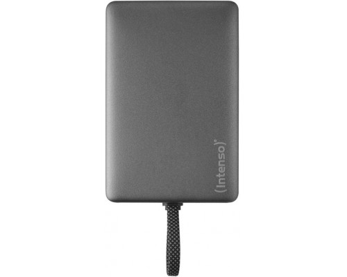 Intenso Black 10000 mAh Magnetic metalowy pierścień