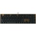Cherry KC 200 MX klawiatura Uniwersalne USB QWERTY Angielski Czarny, Brąz