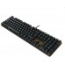 Cherry KC 200 MX klawiatura Uniwersalne USB QWERTY Angielski Czarny, Brąz