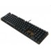 Cherry KC 200 MX klawiatura Uniwersalne USB QWERTY Angielski Czarny, Brąz