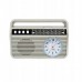 Bluetooth retro z radiem FM/AM/SW Setty 5W USB-C