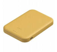 UNIQ Lyden Lexa Magnetic 5000mAh PD USB-C MagSafe żółty