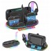 Station Ładująca Rgb + Organiwith er For Nintenfor Switch 2 Ns 2 Joy-con Pro Pad / Jys-ns2322-v1 / Cwith arny