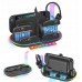 Station Ładująca Rgb + Organiwith er For Nintenfor Switch 2 Ns 2 Joy-con Pro Pad / Jys-ns2322-v1 / Cwith arny