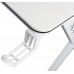 Gaming galds gamingowe z półką Cobra CR4010WH białe 120 cm