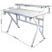 Gaming galds gamingowe z półką Cobra CR4010WH białe 120 cm