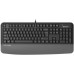 A4Tech A4tech FK20, multimedialna klawiatura biurowa, CZ/US, USB, szary