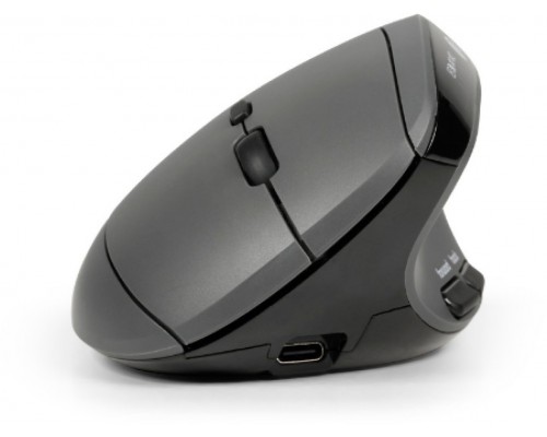 BakkerElkhuizen MidWay  Po prawej stronie RF Wireless + Bluetooth + USB Type-C 2400 DPI