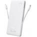 Baseus Airpow Lite 10000mAh 22,5W With built-in cable USB-C i Lightning - White