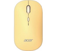 Acer Acer Mouse wireless dual mode 2.4GHz and BT5.2, 4 buttons, AMR130, Yellow