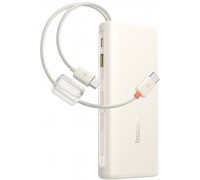 Baseus 20000mAh 100W  wyświetlaczem dwoma kablami USB-C - beżowy 20000mAh 100W  wyświetlaczem dwoma kablami USB-C - beżowy