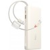 Baseus 20000mAh 100W  wyświetlaczem dwoma kablami USB-C - beżowy 20000mAh 100W  wyświetlaczem dwoma kablami USB-C - beżowy