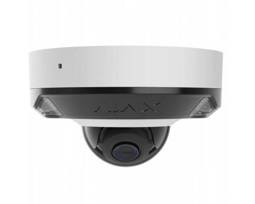 Ajax Ajax Systems 126275.214.WH1 Kamera kopułkowa IP DomeCam Mini HL 8 Mp 4 mm - biały