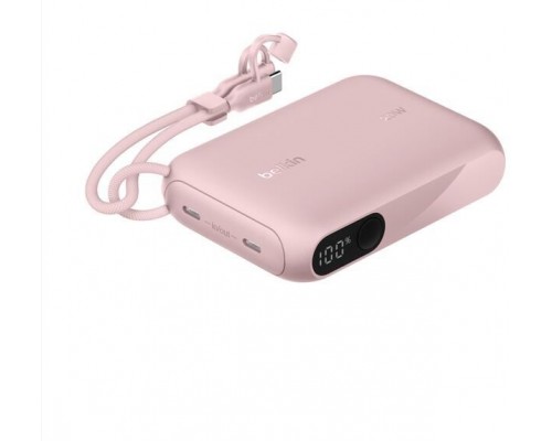 Belkin  wyświetlaczem 20W 10.000mAh USB-C Pink BPB027hqPK