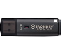 Pendrive Kingston Kingston Technology IronKey 64GB Locker Plus 50 G2, FIPS 197, AES-256