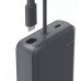 Hama HAMA POWER PACK TRAVEL Z WBUDWANYM KABLEM 10000 mAh 2x USB-C, Grey