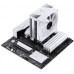 Jonsbo CR-1000 V3 PRO chłodzenie CPU, PWM, ARGB - biały