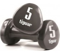 Tiguar ‎Dumbbells TI-HW0050 vinyl 2 x 5 kg