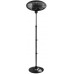 Emerio Emerio PH-121951, Quartz electric space heater, IP34, Indoor, Floor, Black, 2000 W