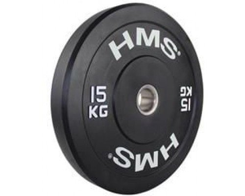 HMS Plate Olympic BBR15 Bumper 15 kg black (17-61-017)