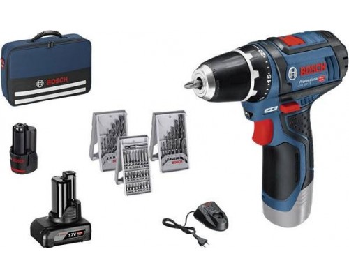 Bosch GSR 12V-15 12 V 2 x akumulator 2 / 4 Ah (0615990G6L)