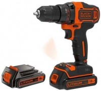 Black&Decker BDCDD186KB 18 V 2 x akumulator 1.5 Ah