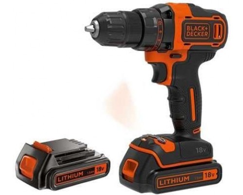 Black&Decker BDCDD186KB 18 V 2 x akumulator 1.5 Ah