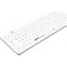 Gett GETT TKG-110-GCQ-MED-AM-IP68-BACKL-WHITE-USB - Keyboard - Backlit - USB - German - White