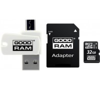 SD  GoodRam All in One MicroSDHC 16 GB Class 10 UHS-I/U1  (M1A4-0160R12)