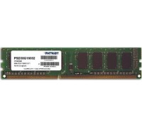 Patriot Signature, DDR3, 8 GB, 1600MHz, CL11 (PSD38G16002)