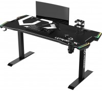 Gaming galds Ultradesk Force White 166 cmx70 cm