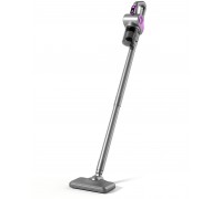 Hurtel Mini odkurzacz ręczny pionowy 4w1 ze szczotką do usuwania roztoczy - Gray Mini odkurzacz ręczny pionowy 4w1 ze szczotką do usuwania roztoczy - Gray