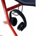 Gaming galds LC-Power LC-GD-1R Black 130 cmx70 cm Czerwony stelaż
