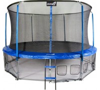 Garden Trampoline Jumpi Maxy Comfort With inner mesh 14.5 FT 435 cm Blue
