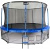Garden Trampoline Jumpi Maxy Comfort With inner mesh 14.5 FT 435 cm Blue