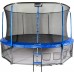 Garden Trampoline Jumpi Maxy Comfort With inner mesh 14.5 FT 435 cm Blue