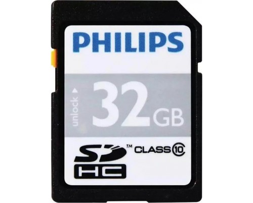 SD  Philips SDHC 32 GB Class 10 UHS-I/U1 V10 (FM32SD45B/00)