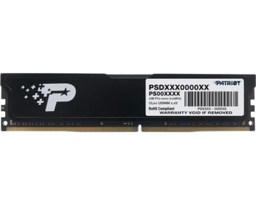 Patriot Signature, DDR4, 32 GB, 2666MHz, CL19 (PSD432G26662)