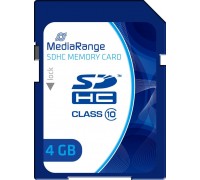 SD  MediaRange MR961 SDHC 4 GB Class 10  (MR961)