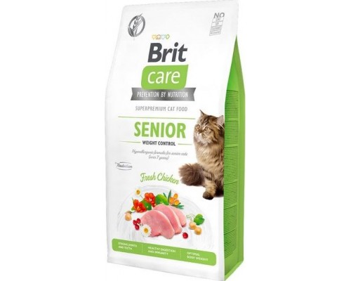 VAFO PRAHS BRIT CARE CAT SENIOR 7KG WEIGHT CONTROL GF
