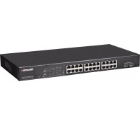 Switch Intellinet Network Solutions GIGABIT 24x 10/100/1000 RJ45 POE+ 2x SFP MANAGED (560559)