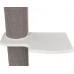 Trixie standing Acadia, attached to the wall, 160 cm, gray