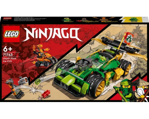 LEGO Ninjago Samochód wyścigowy Lloyda EVO (71763)