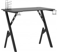 Gaming galds vidaXL 325404 Black 90 cmx60 cm
