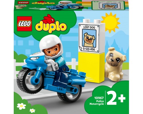 Policijas motocikls LEGO Duplo (10967)