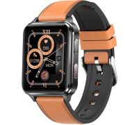 Smartwatch Kumi KU5 Pro Black-Brown  (KU-KU5P/BN)