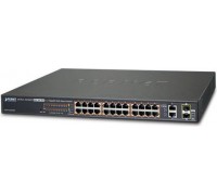 Switch Planet FGSW-2624HPS 24-port 24x PoE + 2 x Gigabit TP/SFP Combo