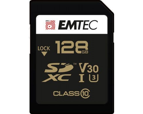 SD  Emtec Speedin Pro SDXC 128 GB Class 10 UHS-I/U3 V30 (ECMSD128GXC10SP)