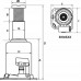 AWTools BAHCO DŹWIGNIK TŁOKOWY HYDRAULICZNY  20T 235 - 447mm